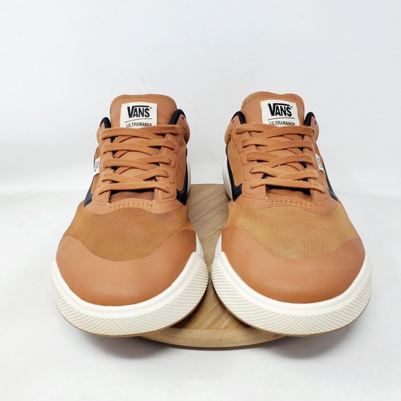 Vans UltraRange 2.0 MTE Shoes Mens 10.5 Brown Orange Lace Up Cushion Sneaker - Picture 3 of 13